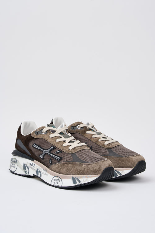 Premiata Sneaker Dark Brown Uomo - 2