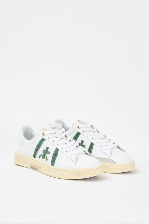 Premiata Sneaker Bianco Uomo - 2