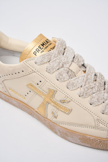 Premiata Sneaker Beige Donna - 4