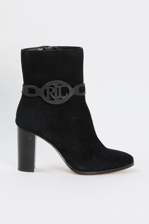 Ralph Lauren Stivaletto Black Donna