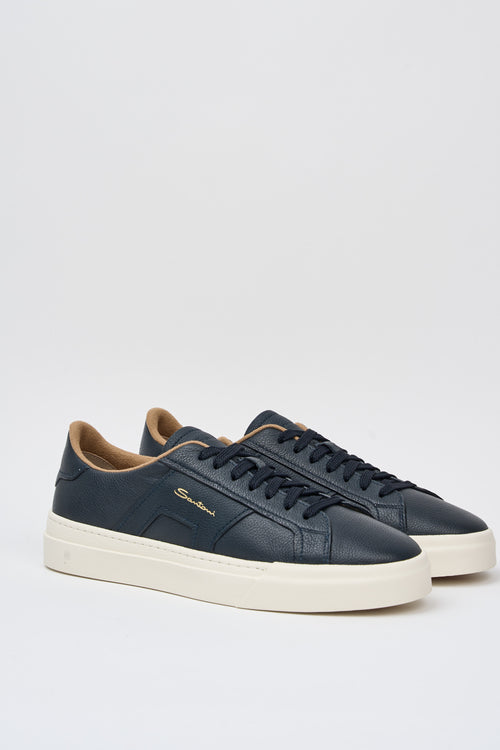 Santoni Sneaker Blue Uomo - 2