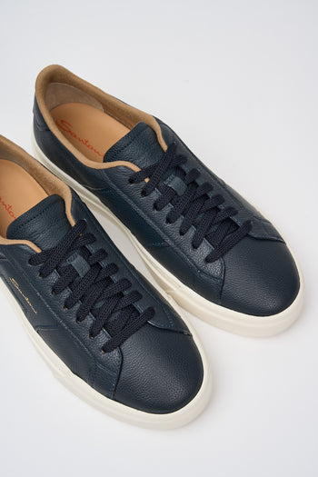 Santoni Sneaker Blue Uomo - 3