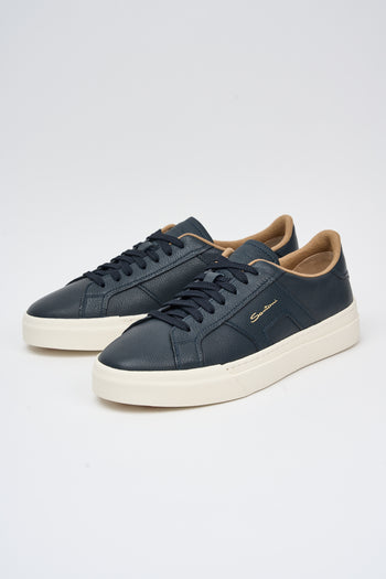 Santoni Sneaker Blue Uomo - 5