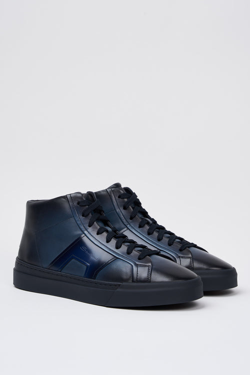 Santoni Sneaker Blue Uomo - 2