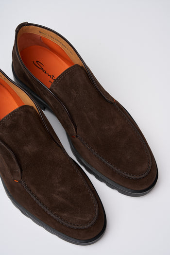 Santoni Polacchino Dark Brown Uomo - 3