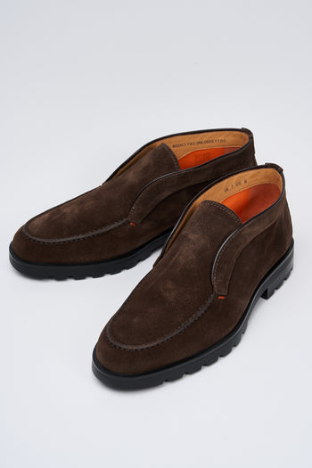 Santoni Polacchino Dark Brown Uomo - 6