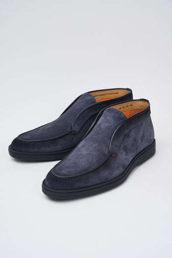 Santoni Polacchino Blue Uomo - 5