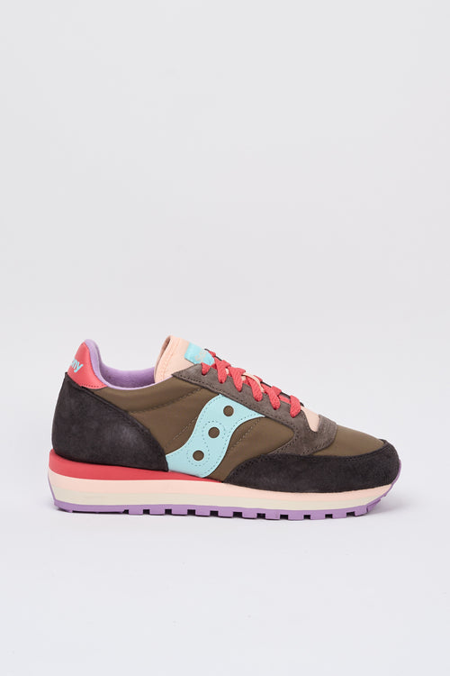 Saucony Sneaker Brown/aqua Donna