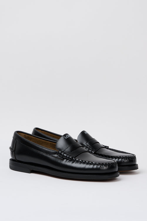 Sebago Mocassino Black/white Love-hate Donna - 2