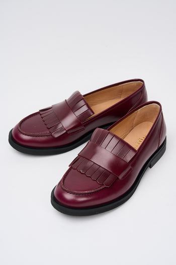 Tre Emme Mocassino Bordeaux Donna - 5