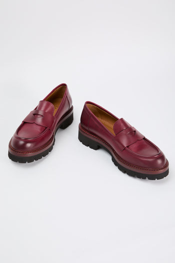 Tre Emme Mocassino Merlot Donna - 7