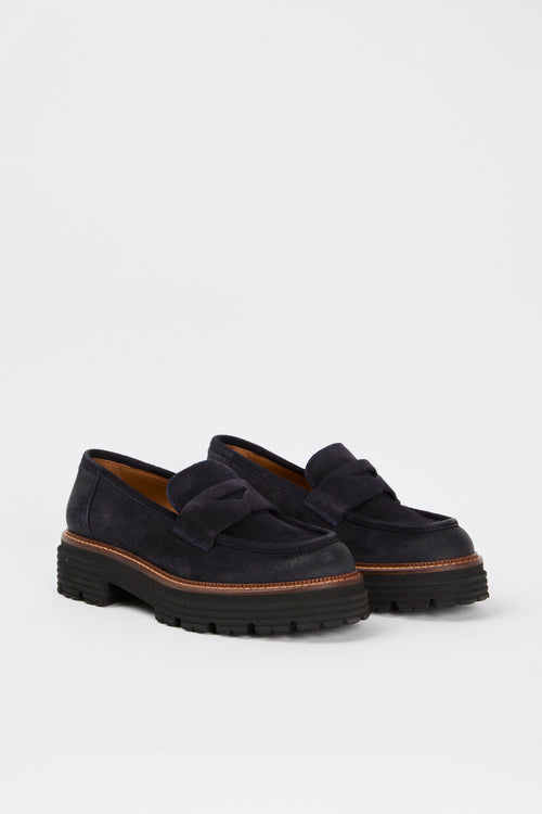 Tre Emme Mocassino Navy Donna - 2