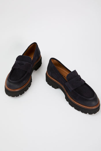 Tre Emme Mocassino Navy Donna - 7