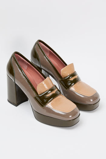 Tre Emme Mocassino Taupe Donna - 3