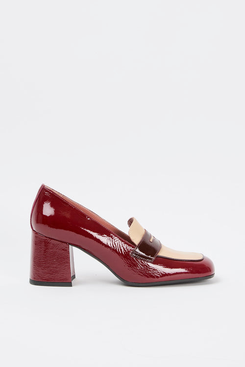 Tre Emme Mocassino Bordeaux Donna