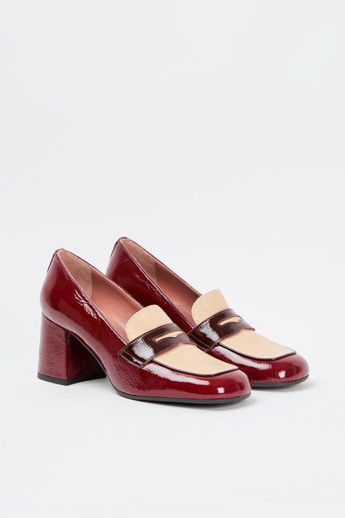 Tre Emme Mocassino Bordeaux Donna - 2