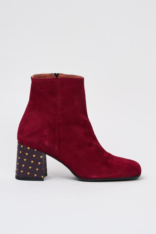 Tre Emme Stivaletto Bordeaux Donna