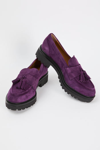 Tre Emme Mocassino Viola Donna - 6