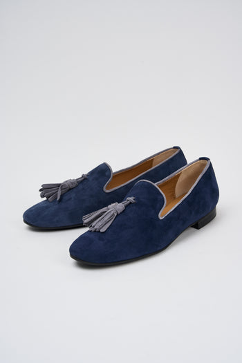 Tre Emme Mocassino Blu Donna - 5