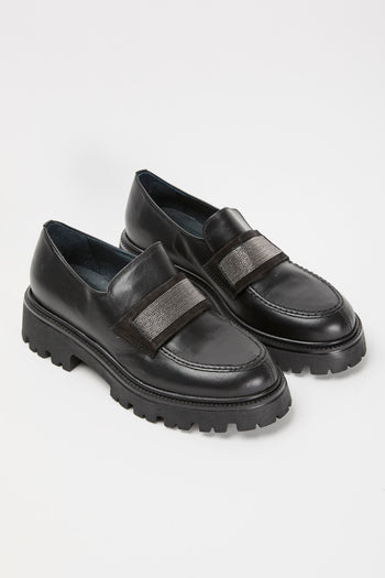 Tre Emme Mocassino Nero+acc.cdf Donna - 3