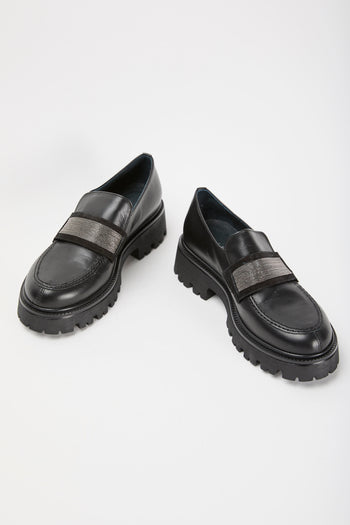 Tre Emme Mocassino Nero+acc.cdf Donna - 5