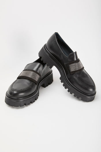 Tre Emme Mocassino Nero+acc.cdf Donna - 6