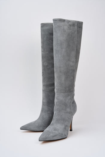 Tre Emme Stivale Grigio Donna - 5