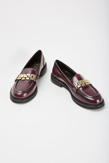 Tre Emme Mocassino Bordeaux Donna - 5