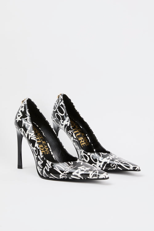 Versace Jeans Couture Décolleté Black/white Donna - 2