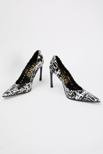 Versace Jeans Couture Décolleté Black/white Donna - 7