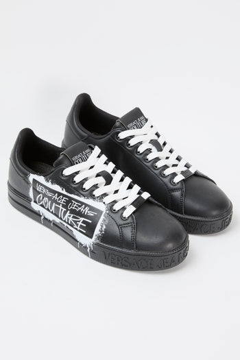 Versace Jeans Couture Sneaker Black Uomo - 3