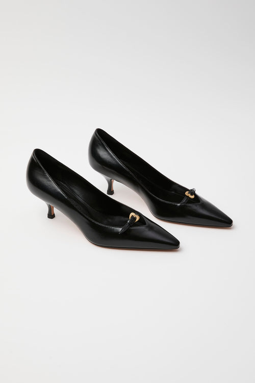 A.bocca Décolleté Glossy Nero Donna - 2