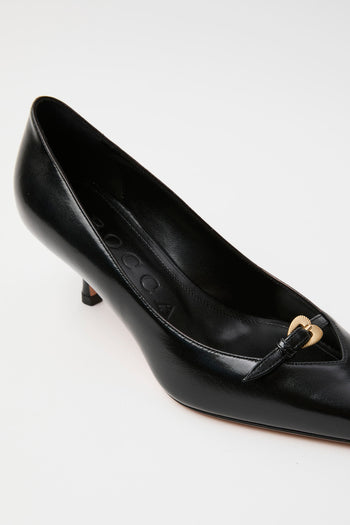 A.bocca Décolleté Glossy Nero Donna - 6