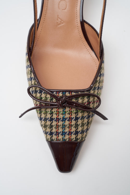 A.bocca Slingback Burgundy/galles Donna - 2