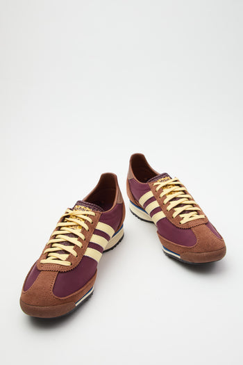 Adidas Sneaker Maroon/yellow/brown Unisex - 7
