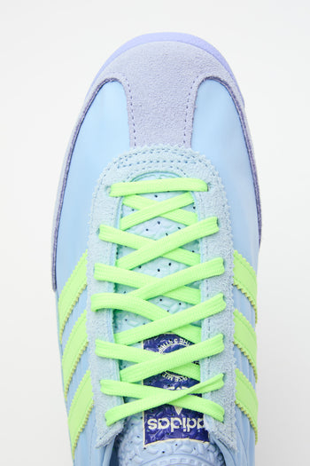 Adidas Sneaker Clear Sky/green/black Donna - 3