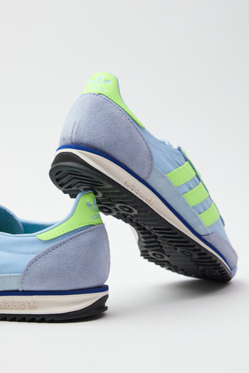 Adidas Sneaker Clear Sky/green/black Donna - 4