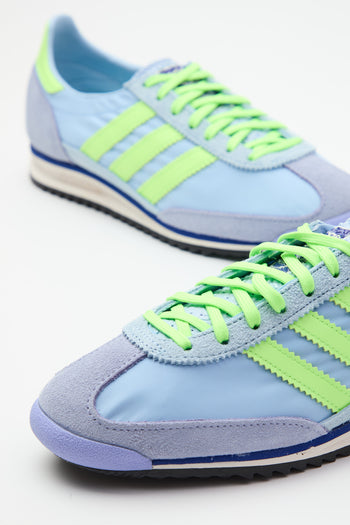 Adidas Sneaker Clear Sky/green/black Donna - 5