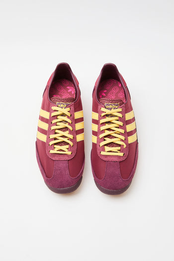 Adidas Sneaker Maroon/maroon/yellow Donna - 3