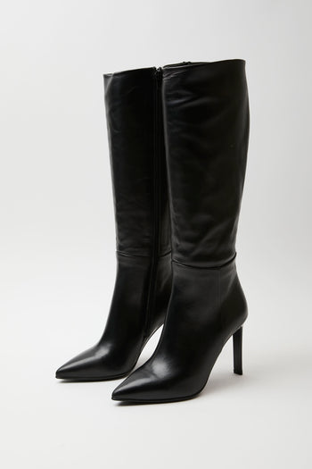 Albano Stivale Nero Donna - 4