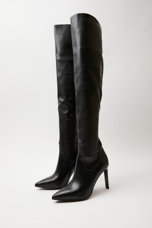 Albano Stivale Nero Donna - 2
