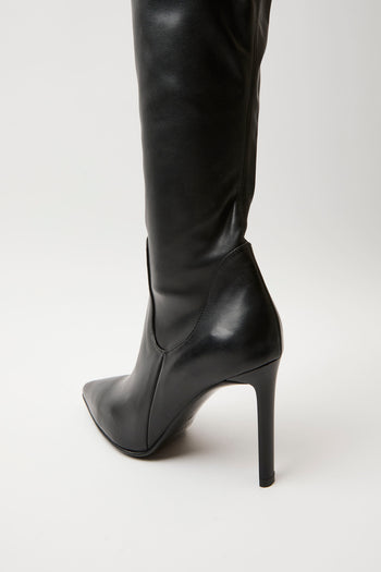 Albano Stivale Nero Donna - 6