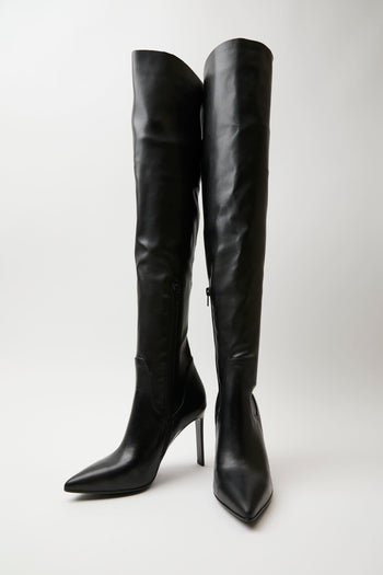 Albano Stivale Nero Donna - 7