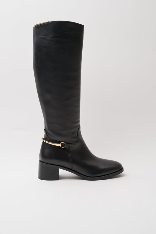 Albano Stivale Nero Donna