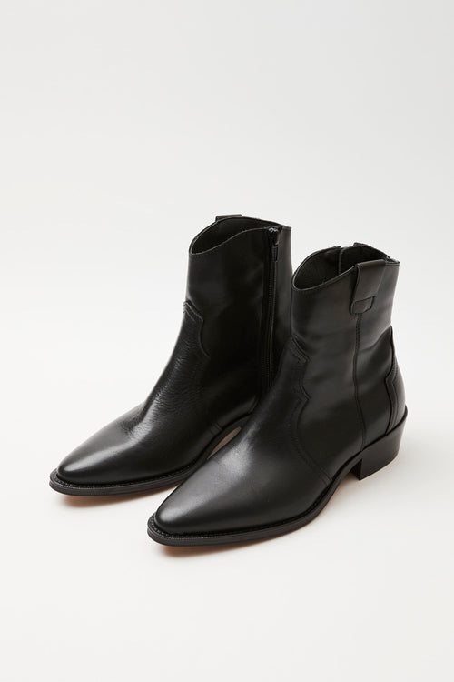 Alpe Stivaletto Negro Donna - 2