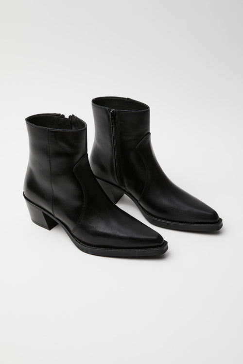 Alpe Stivaletto Negro Donna - 2