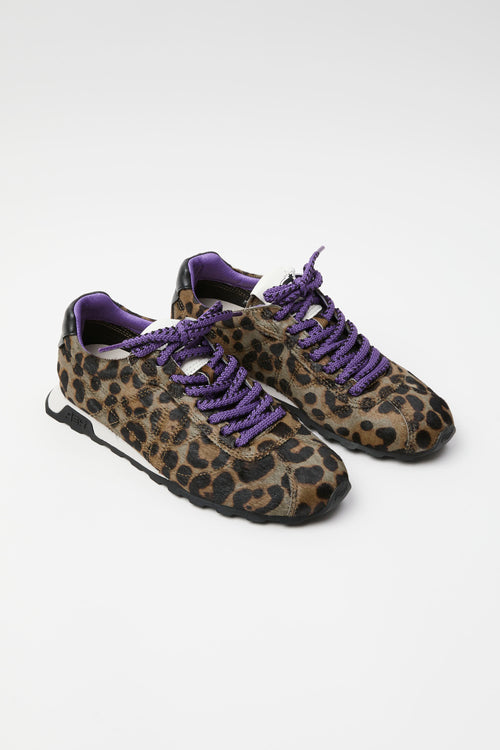 Ash Sneaker Leopard Military Donna - 2