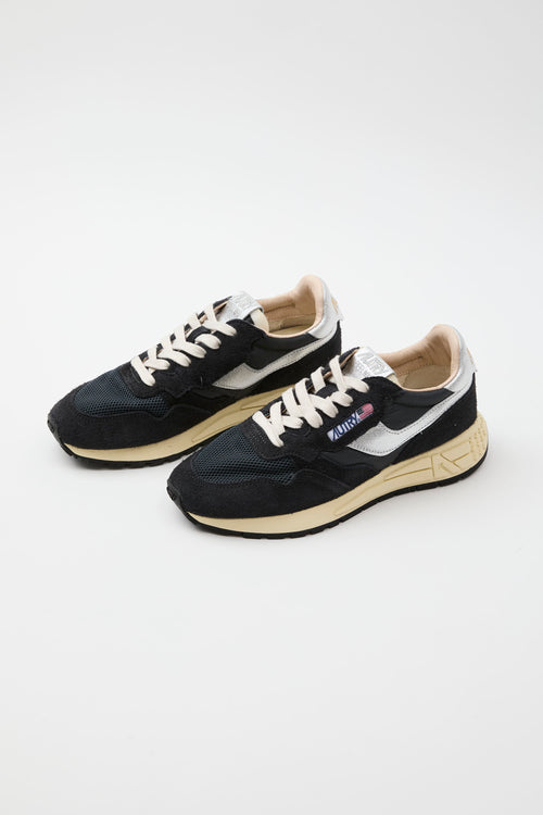 Autry Sneaker Black+silver Donna - 2
