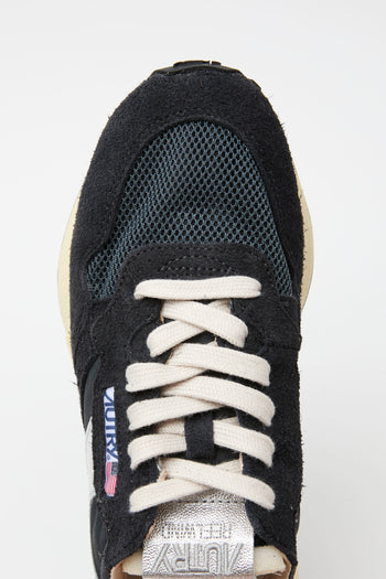 Autry Sneaker Black+silver Donna - 8