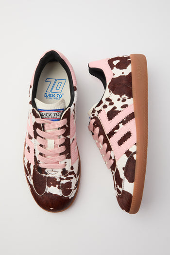 Back 70 Sneaker Cow Black/white Pink Donna - 6